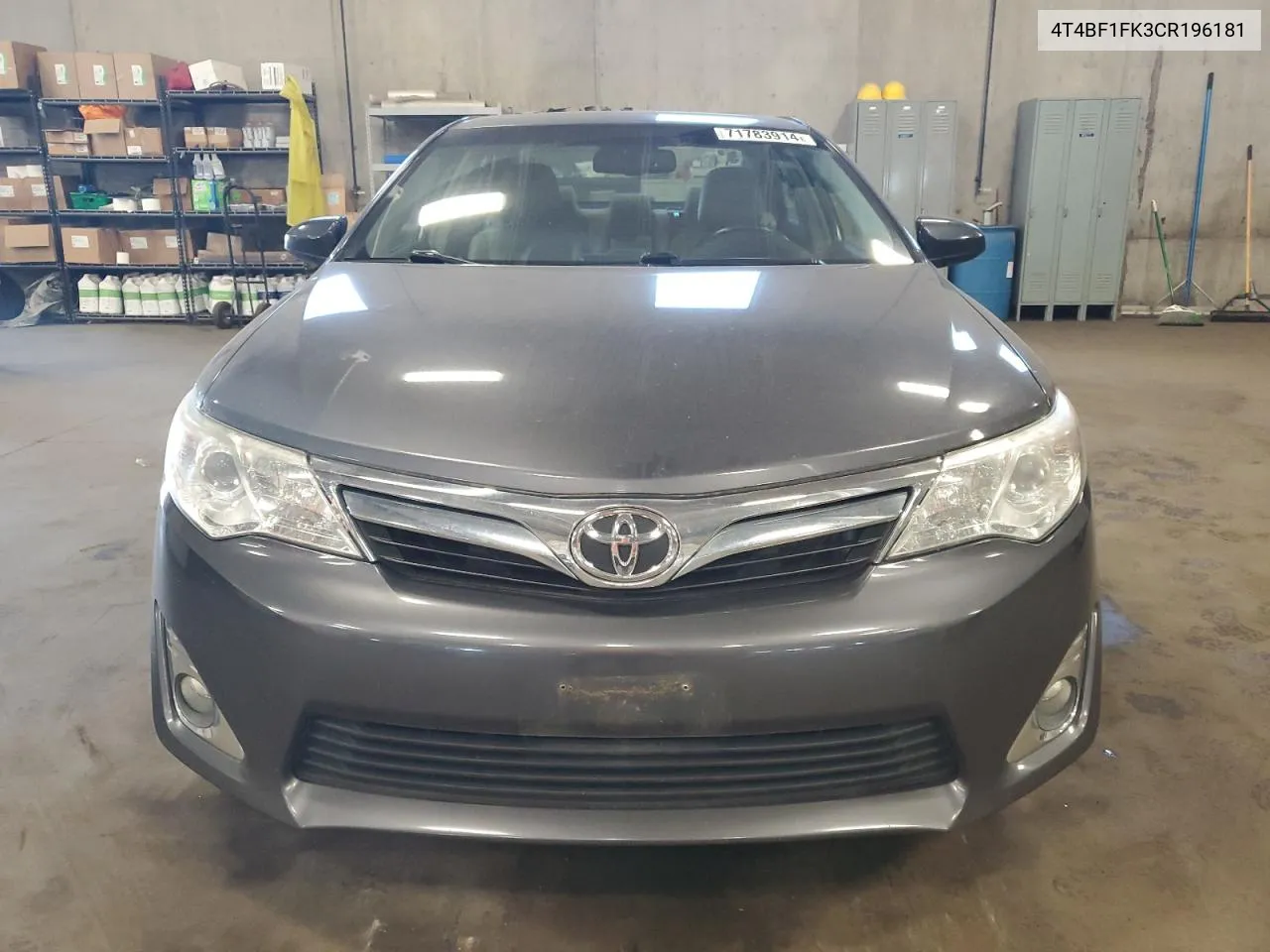 2012 Toyota Camry Base VIN: 4T4BF1FK3CR196181 Lot: 71783914