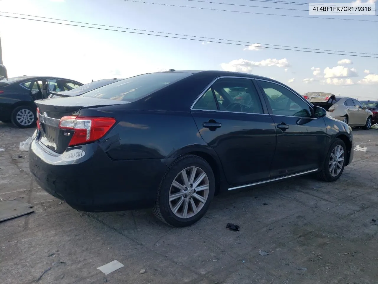 4T4BF1FK7CR179318 2012 Toyota Camry Base