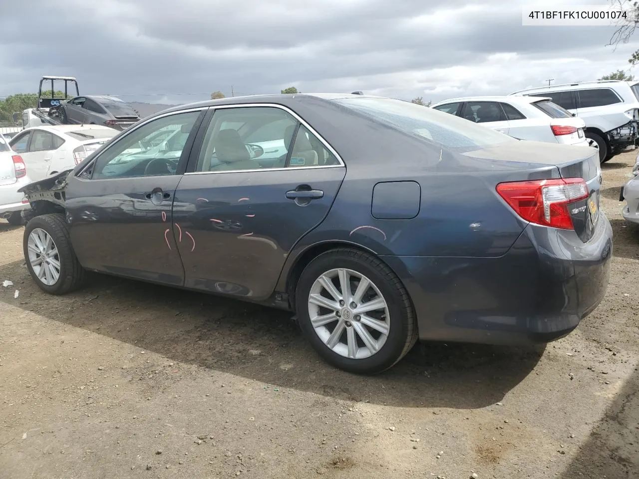 2012 Toyota Camry Base VIN: 4T1BF1FK1CU001074 Lot: 71795844