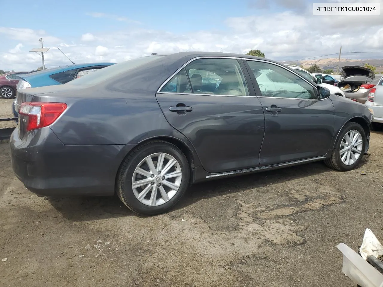 2012 Toyota Camry Base VIN: 4T1BF1FK1CU001074 Lot: 71795844