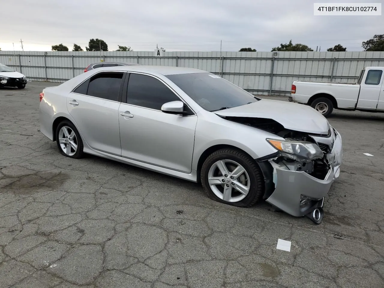 2012 Toyota Camry Base VIN: 4T1BF1FK8CU102774 Lot: 71886424