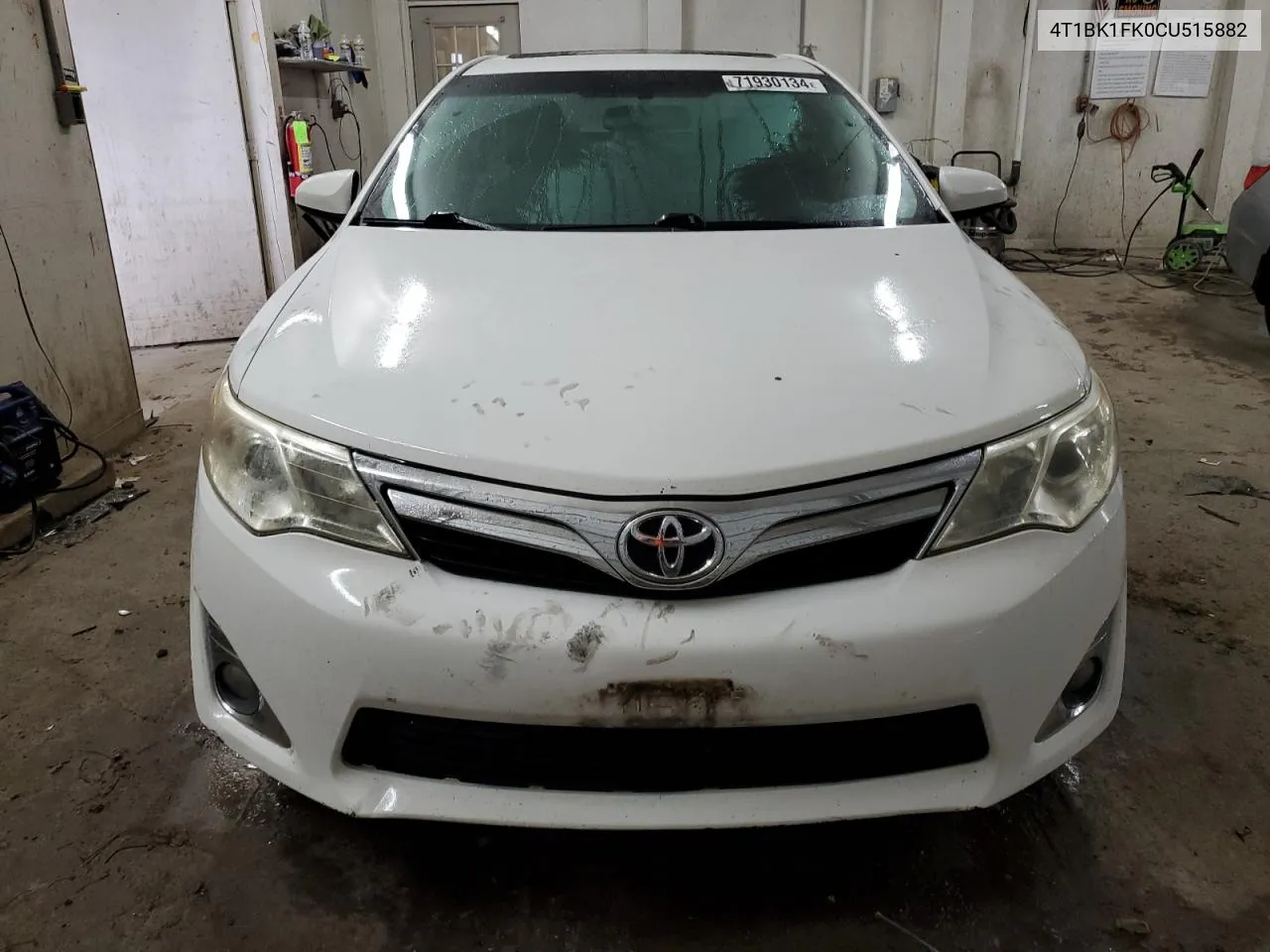 4T1BK1FK0CU515882 2012 Toyota Camry Se