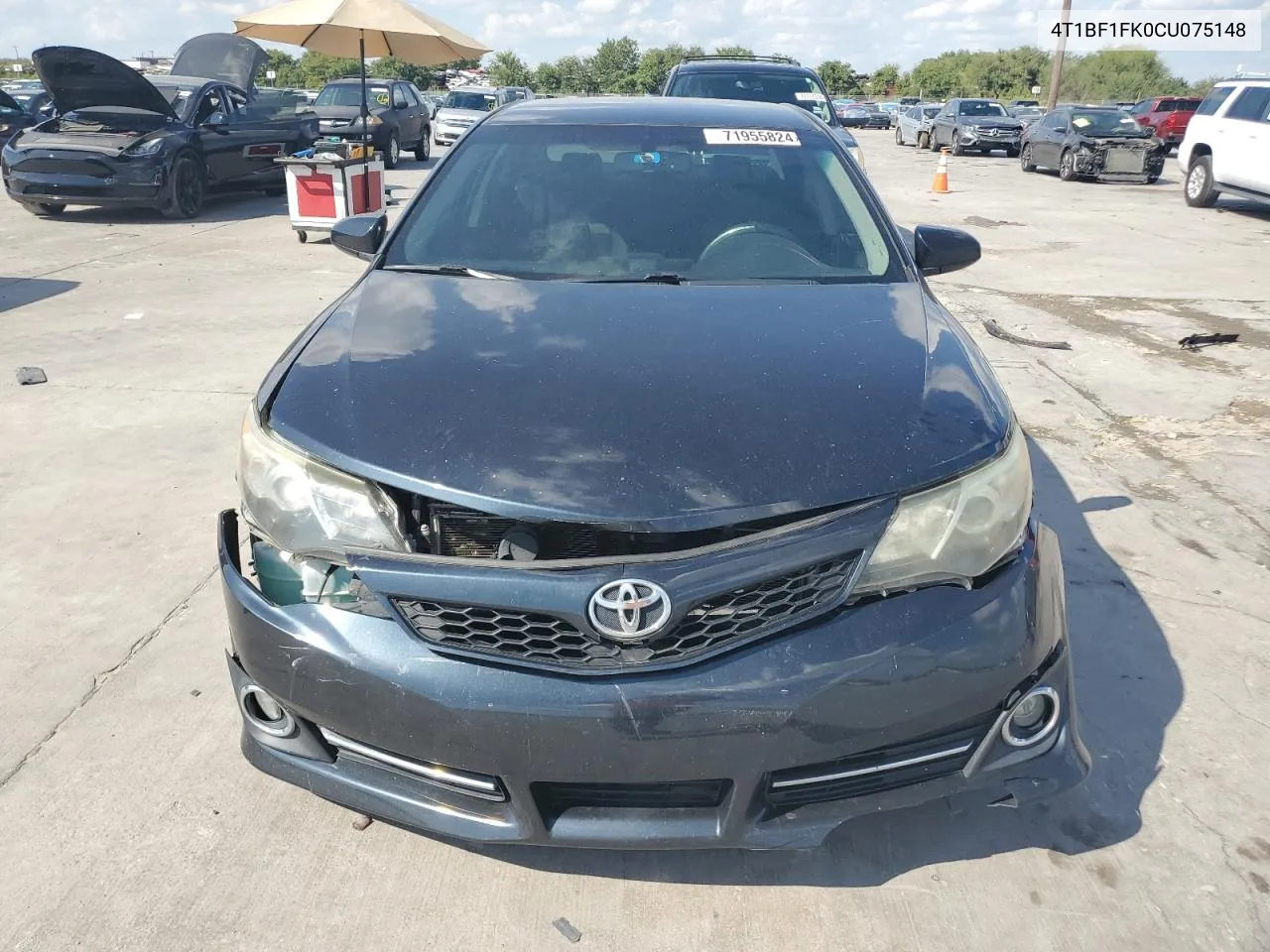 4T1BF1FK0CU075148 2012 Toyota Camry Base