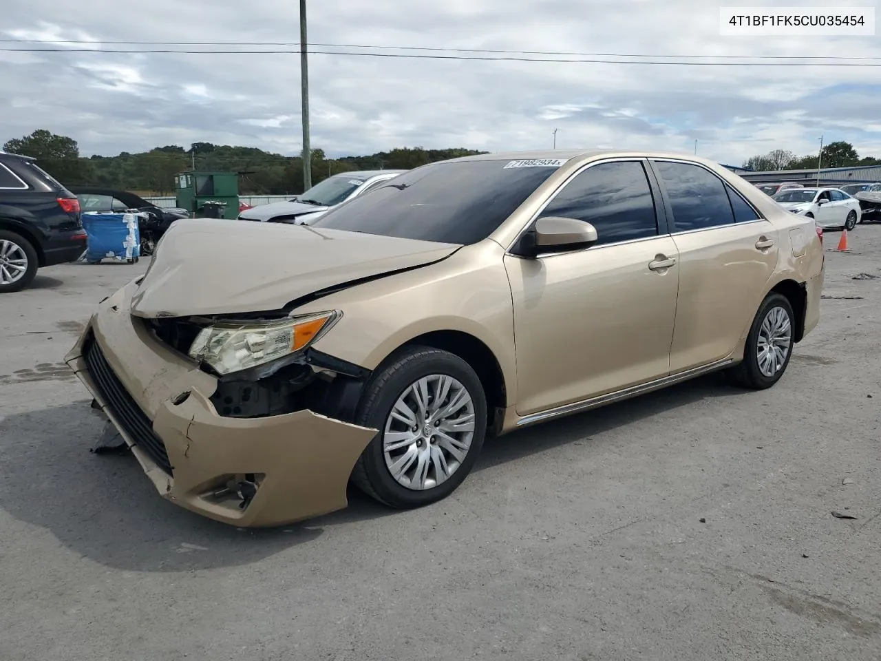 4T1BF1FK5CU035454 2012 Toyota Camry Base