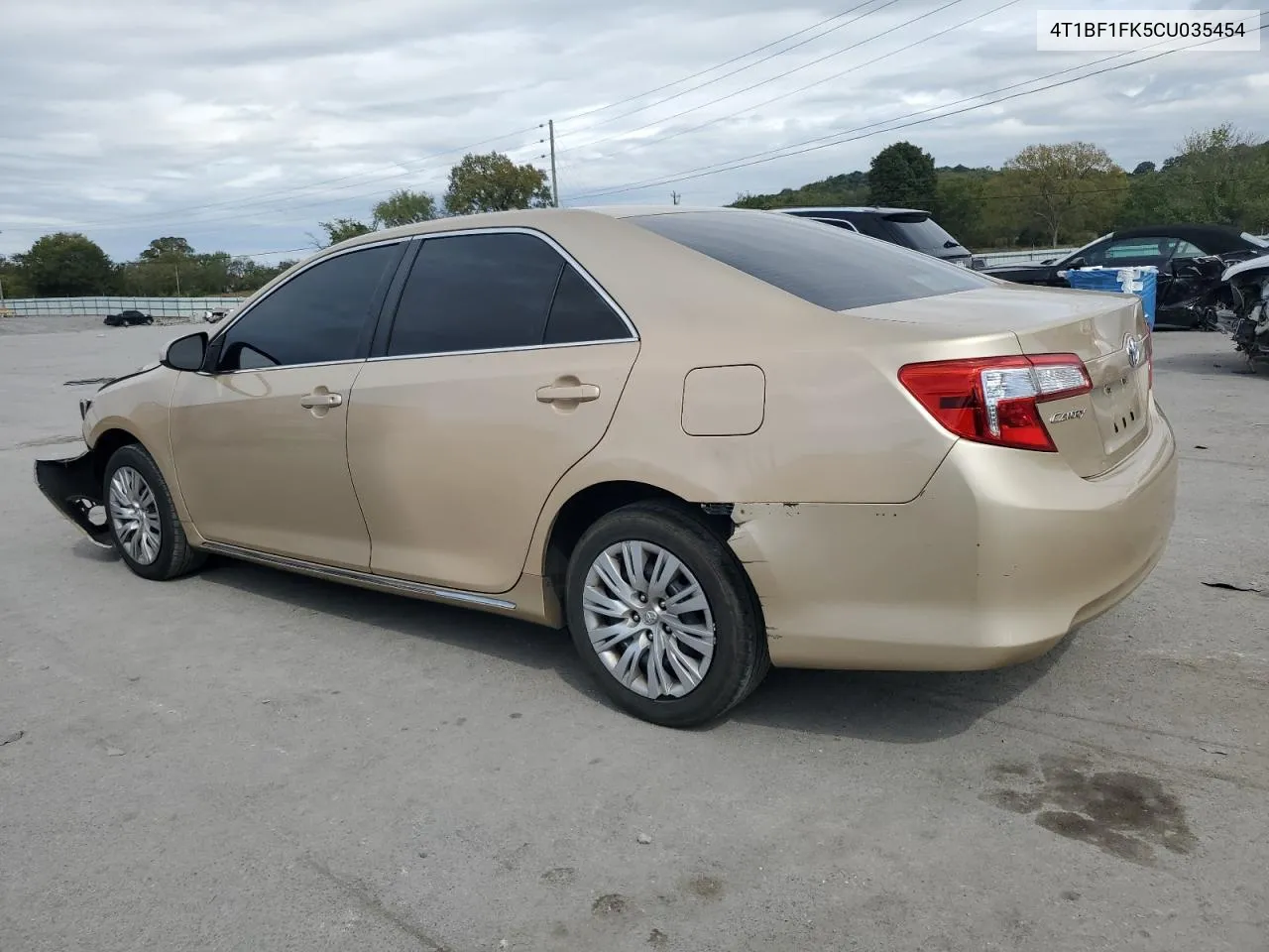 2012 Toyota Camry Base VIN: 4T1BF1FK5CU035454 Lot: 71982934