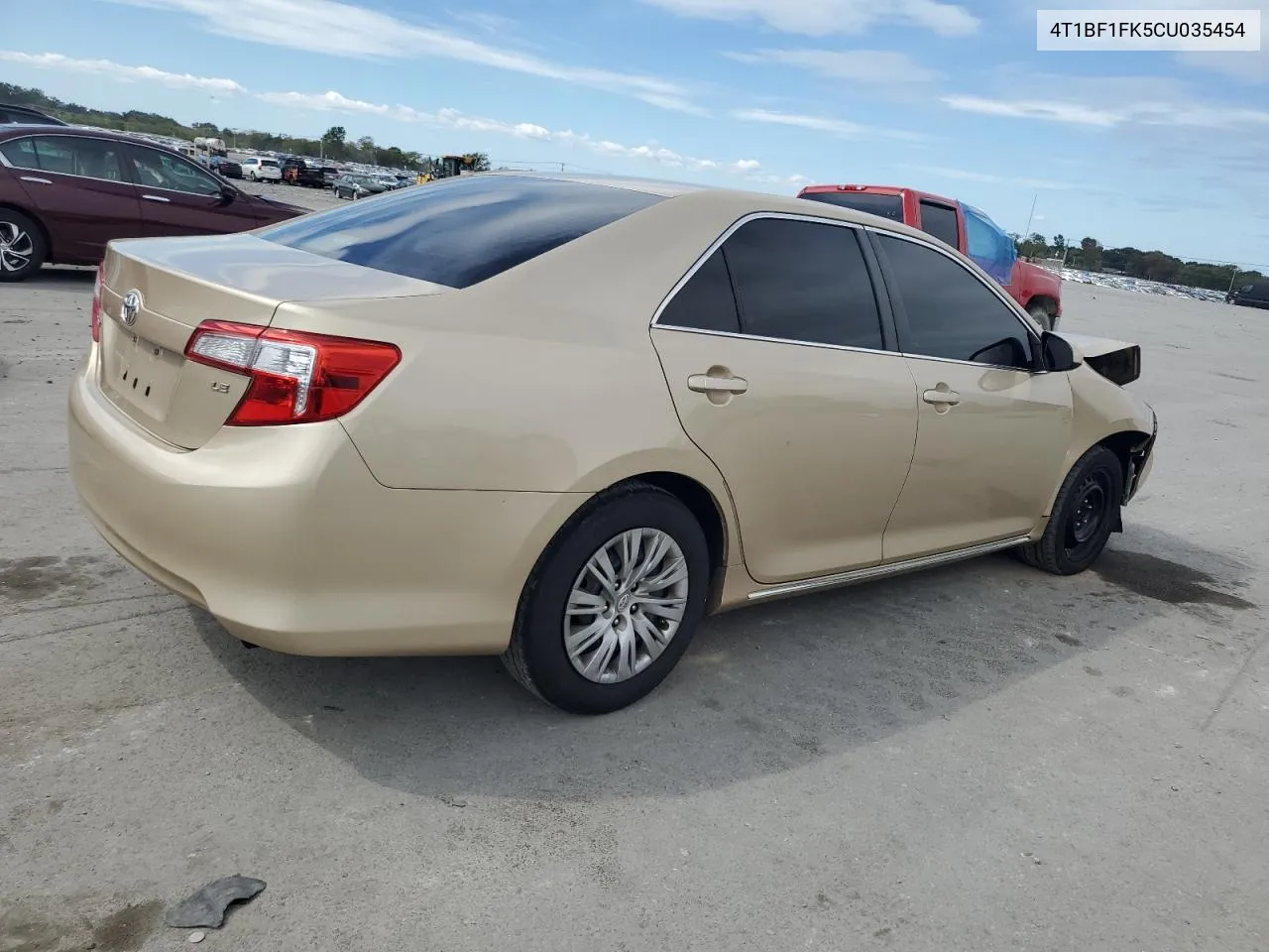 2012 Toyota Camry Base VIN: 4T1BF1FK5CU035454 Lot: 71982934