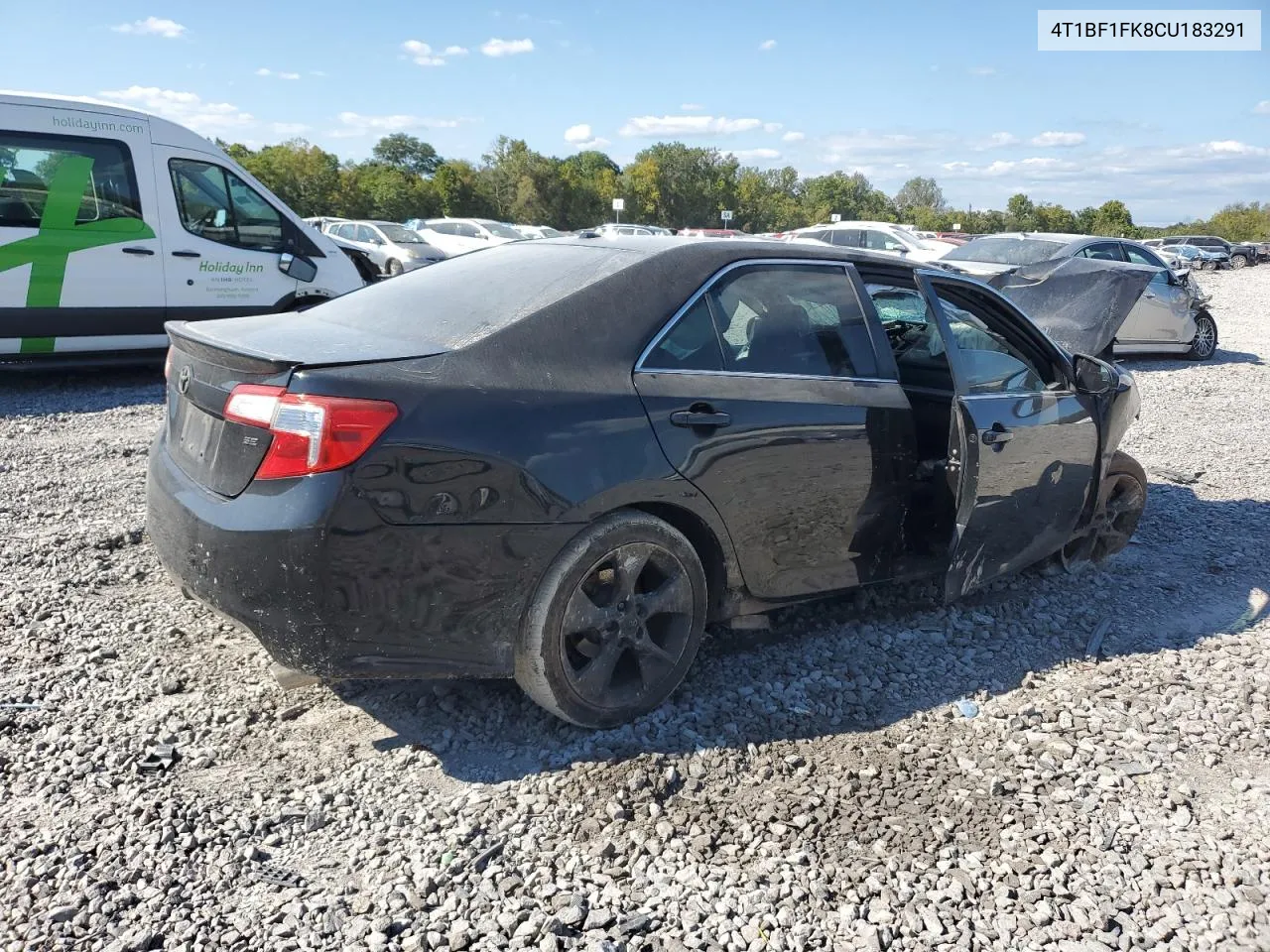 2012 Toyota Camry Base VIN: 4T1BF1FK8CU183291 Lot: 71987564