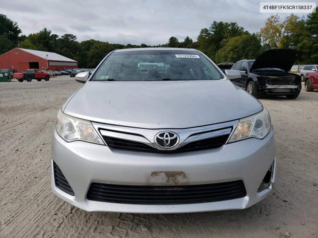 2012 Toyota Camry Base VIN: 4T4BF1FK5CR158337 Lot: 72125954