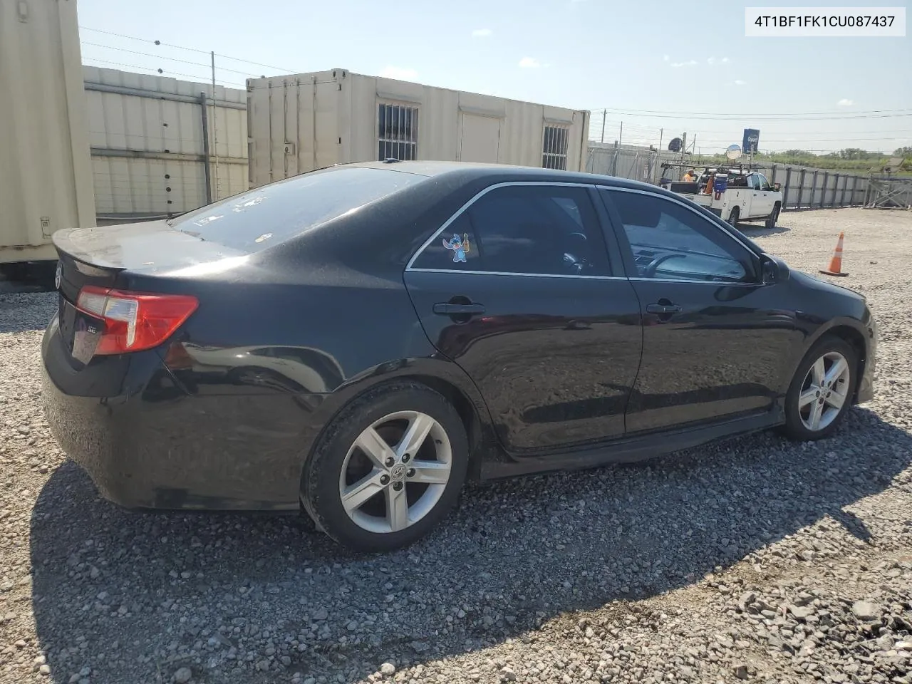 2012 Toyota Camry Base VIN: 4T1BF1FK1CU087437 Lot: 72161564