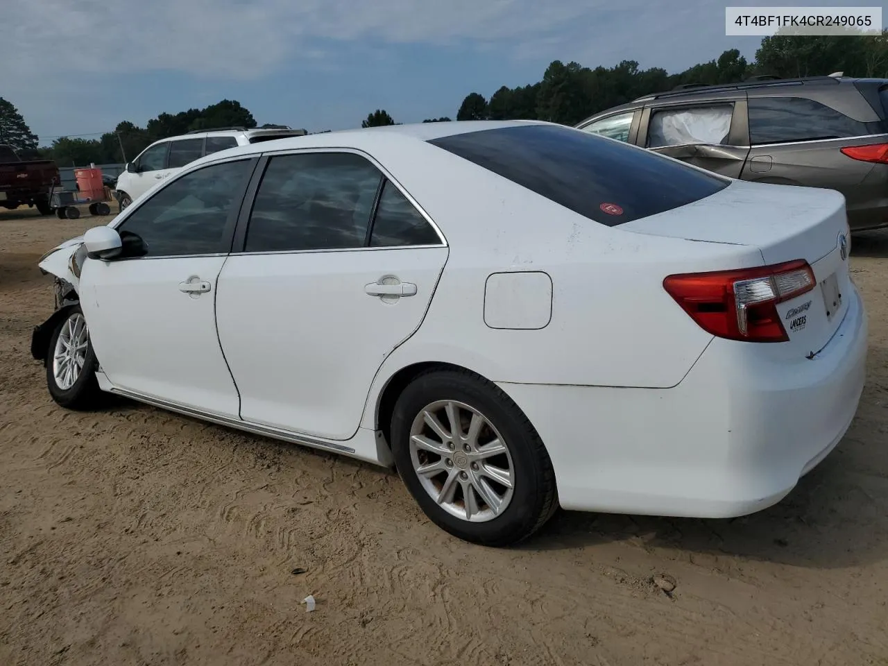 2012 Toyota Camry Base VIN: 4T4BF1FK4CR249065 Lot: 72186824