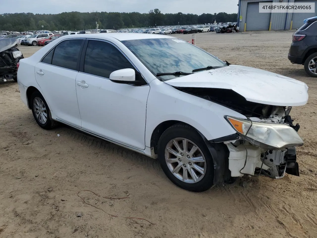 4T4BF1FK4CR249065 2012 Toyota Camry Base