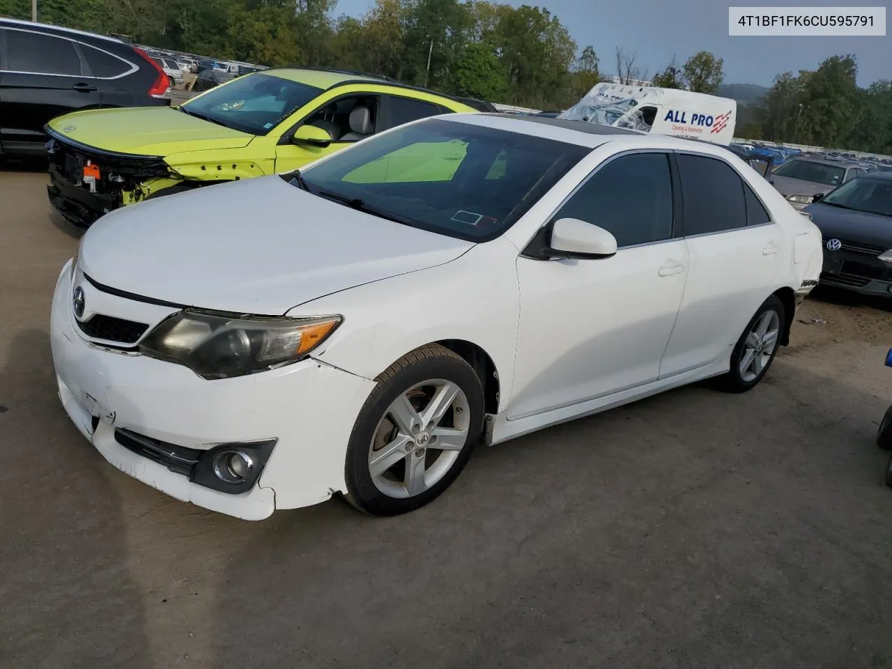 2012 Toyota Camry Base VIN: 4T1BF1FK6CU595791 Lot: 72210464