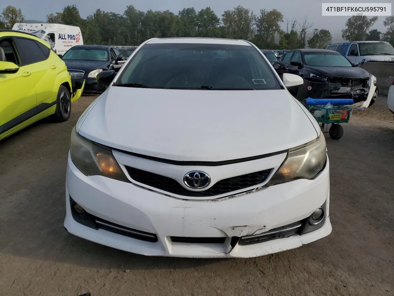 2012 Toyota Camry Base VIN: 4T1BF1FK6CU595791 Lot: 72210464