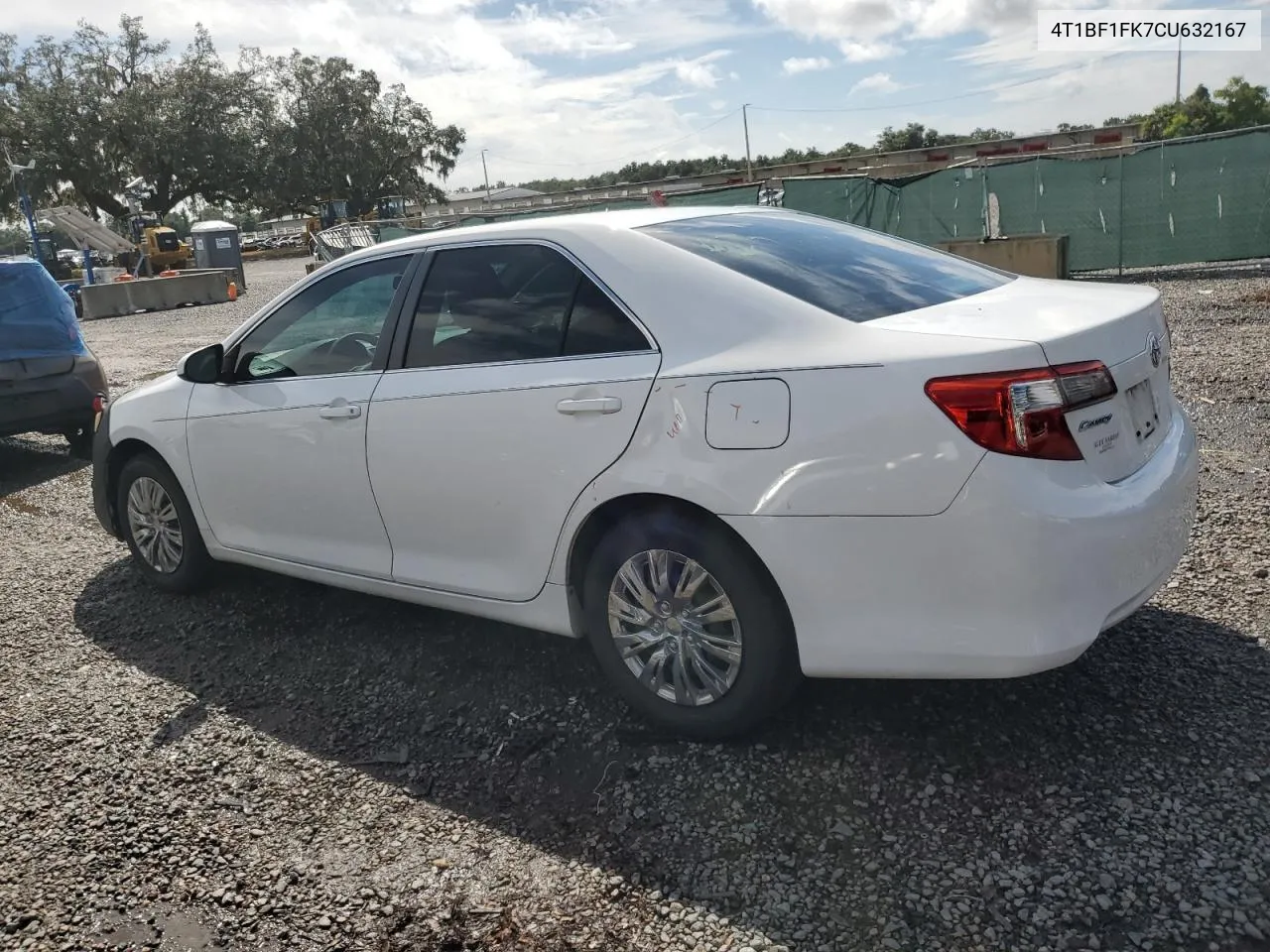 2012 Toyota Camry Base VIN: 4T1BF1FK7CU632167 Lot: 72269434