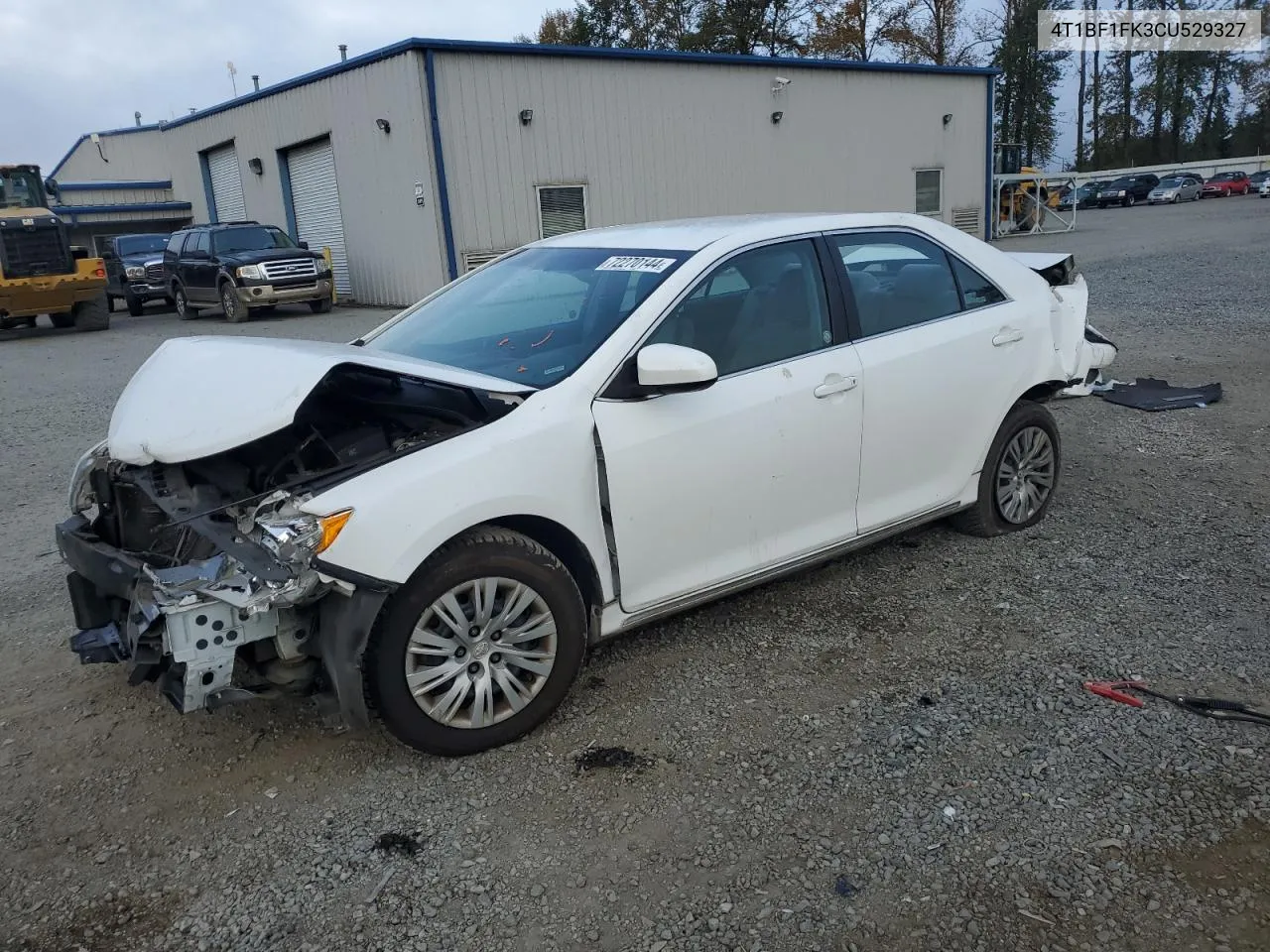 2012 Toyota Camry Base VIN: 4T1BF1FK3CU529327 Lot: 72270144