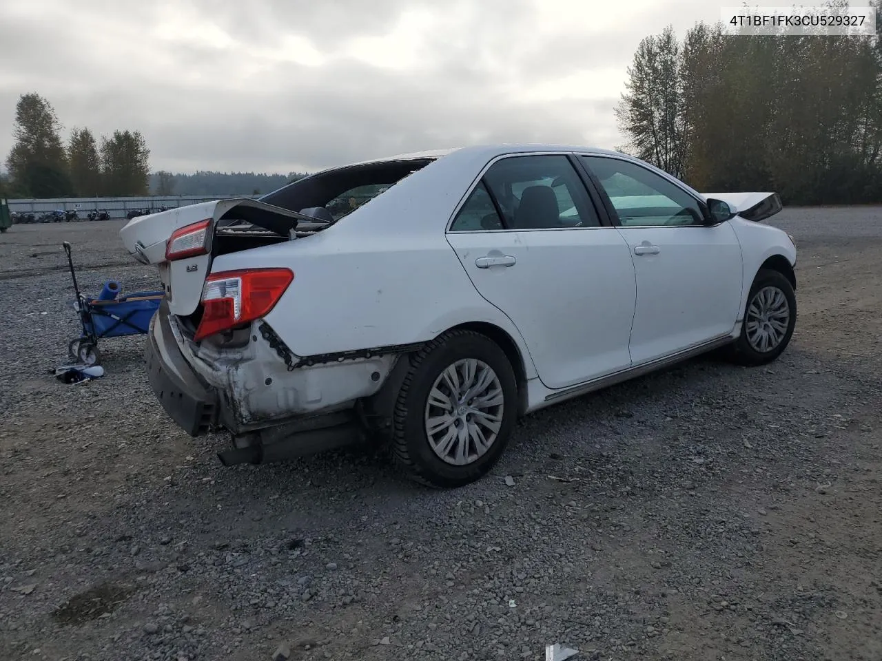 2012 Toyota Camry Base VIN: 4T1BF1FK3CU529327 Lot: 72270144