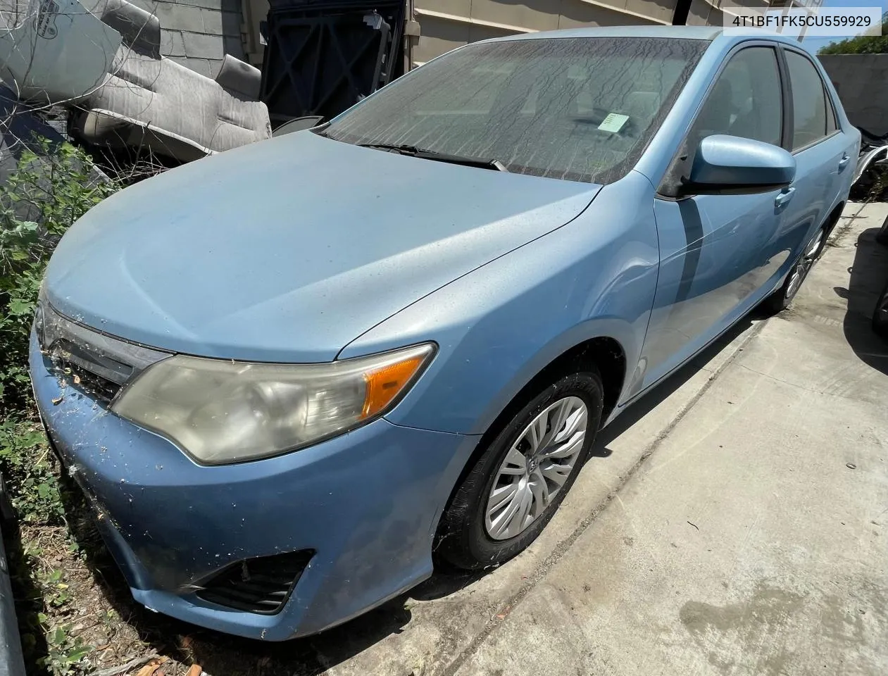 2012 Toyota Camry Base VIN: 4T1BF1FK5CU559929 Lot: 72291674