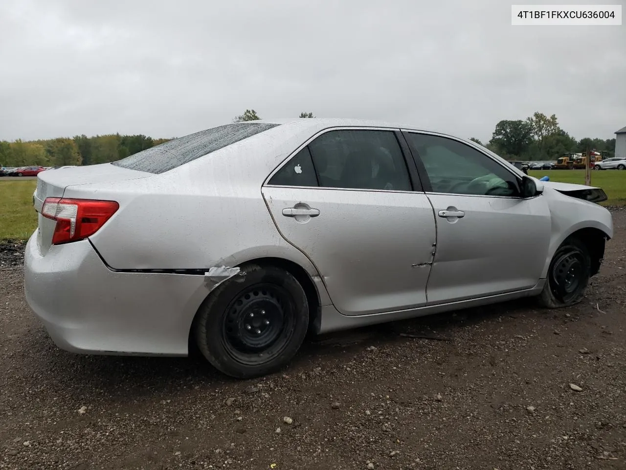 2012 Toyota Camry Base VIN: 4T1BF1FKXCU636004 Lot: 72356974