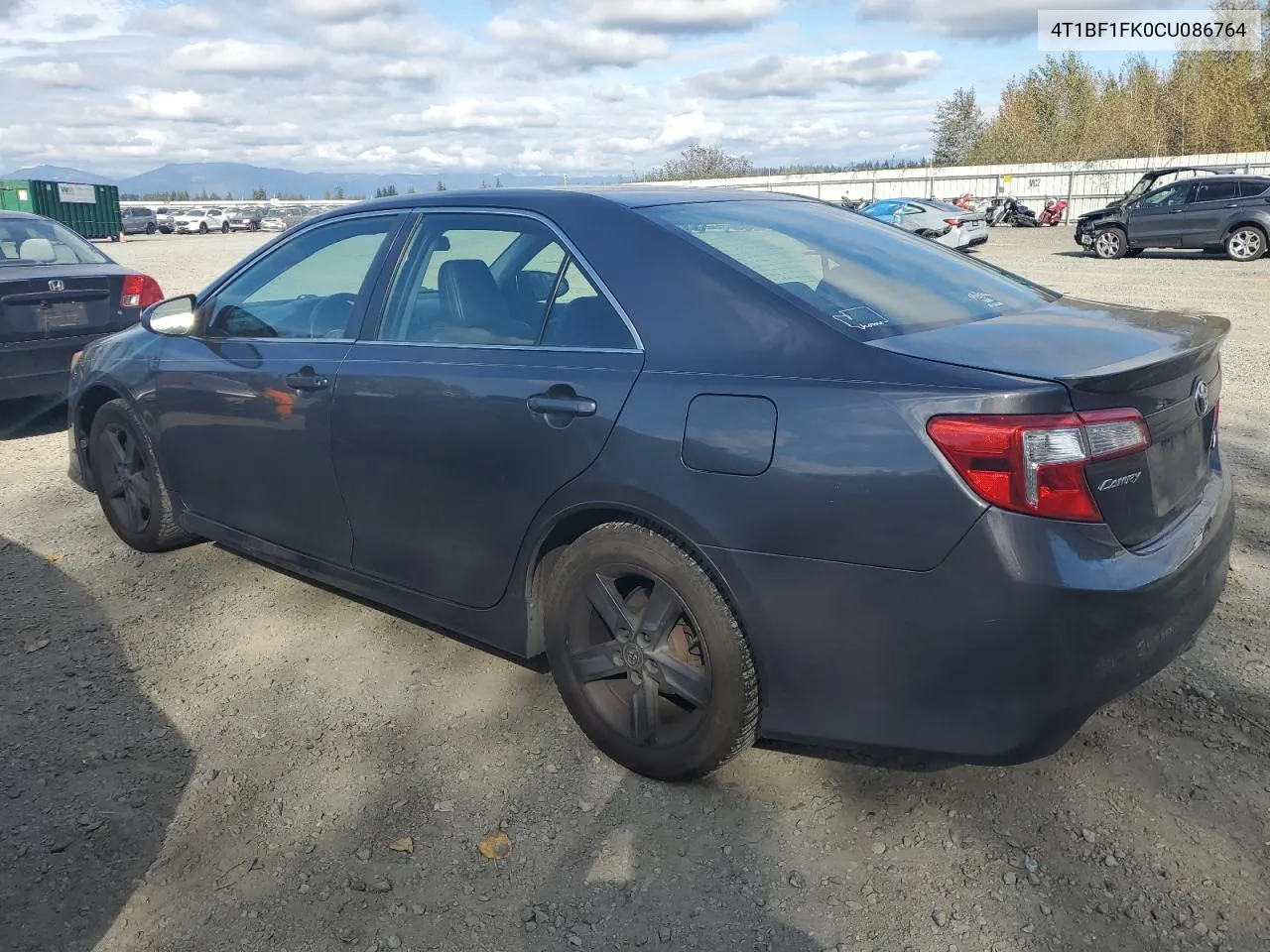 2012 Toyota Camry Base VIN: 4T1BF1FK0CU086764 Lot: 72397684