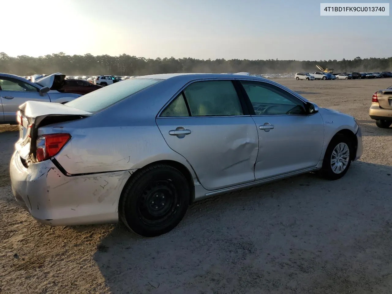 2012 Toyota Camry Hybrid VIN: 4T1BD1FK9CU013740 Lot: 72412194