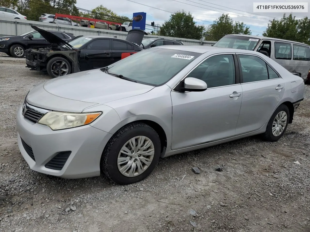 2012 Toyota Camry Base VIN: 4T1BF1FK9CU536976 Lot: 72446804