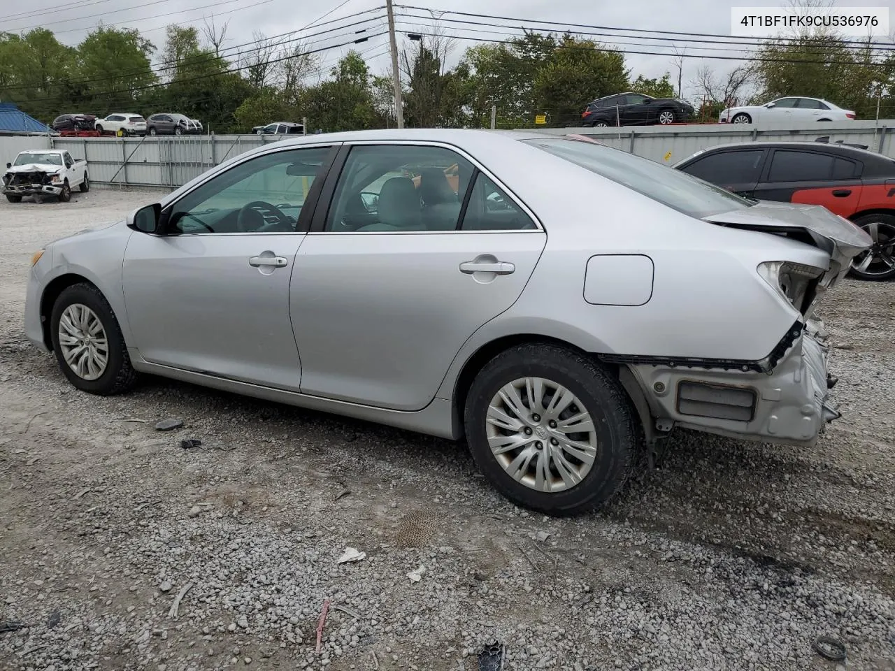 2012 Toyota Camry Base VIN: 4T1BF1FK9CU536976 Lot: 72446804