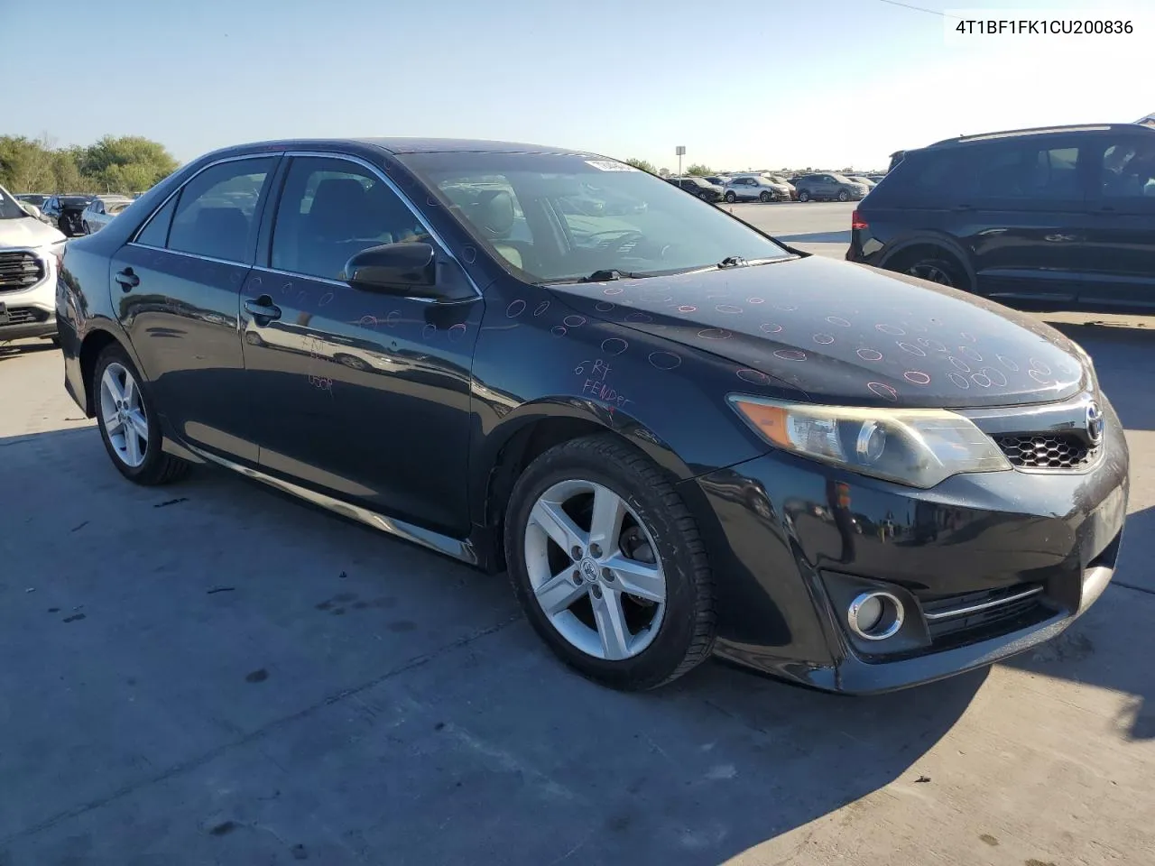 2012 Toyota Camry Base VIN: 4T1BF1FK1CU200836 Lot: 72449424