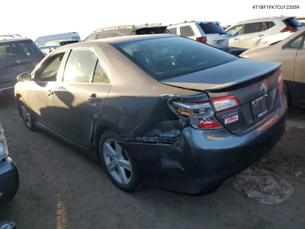 2012 Toyota Camry Base VIN: 4T1BF1FK7CU122059 Lot: 72521074