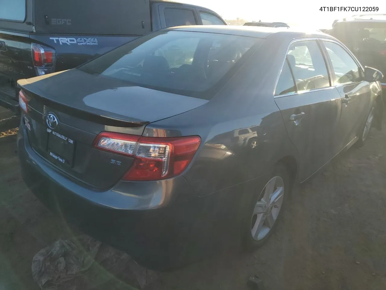 2012 Toyota Camry Base VIN: 4T1BF1FK7CU122059 Lot: 72521074