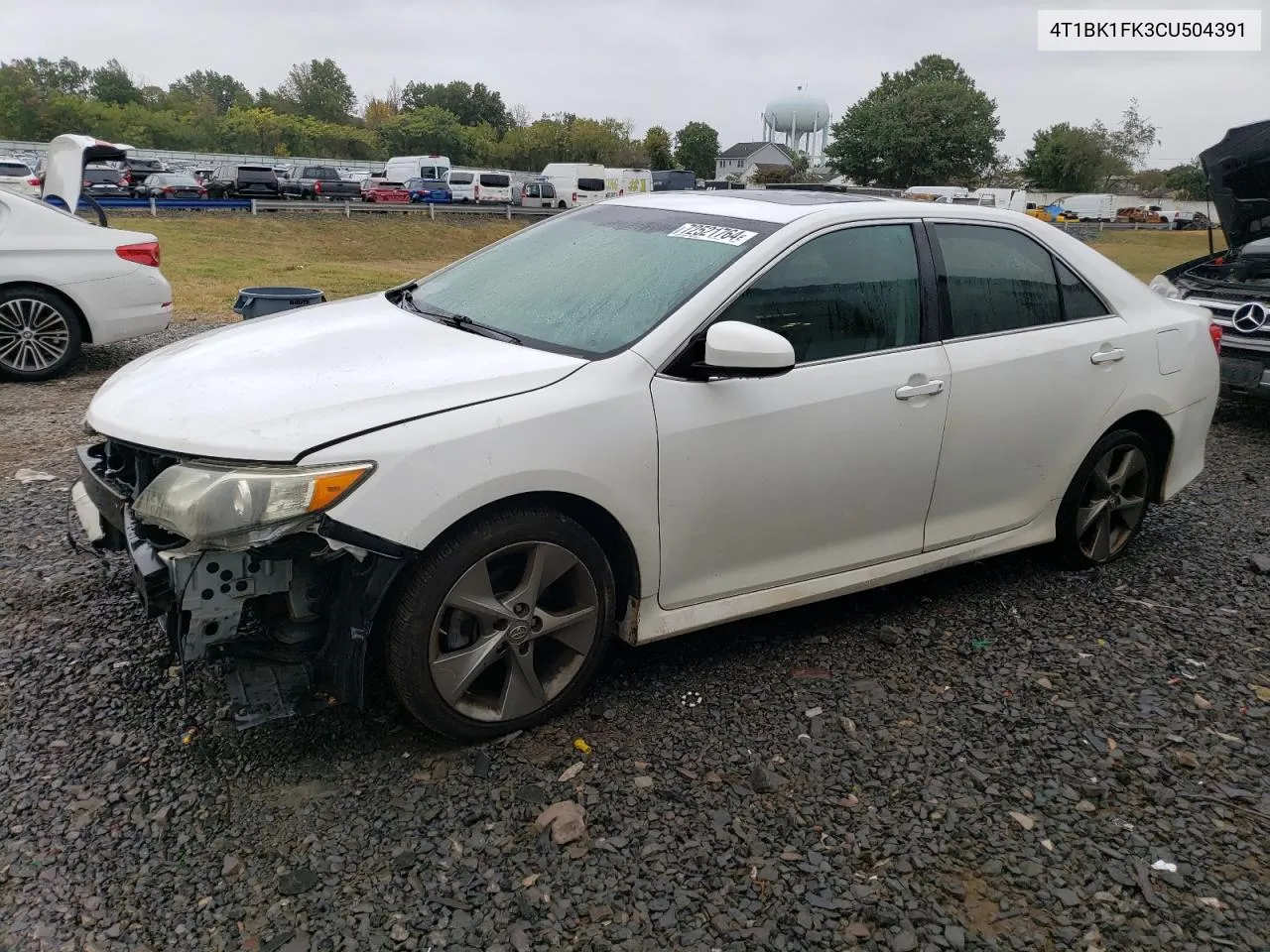 4T1BK1FK3CU504391 2012 Toyota Camry Se