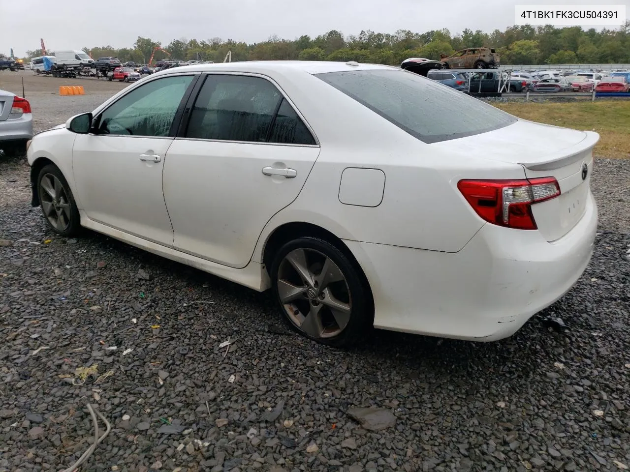 4T1BK1FK3CU504391 2012 Toyota Camry Se