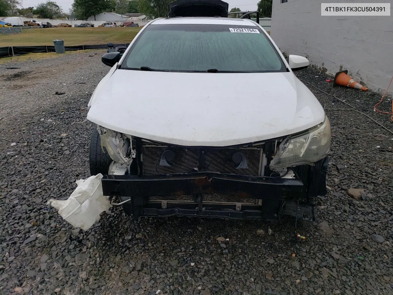 4T1BK1FK3CU504391 2012 Toyota Camry Se