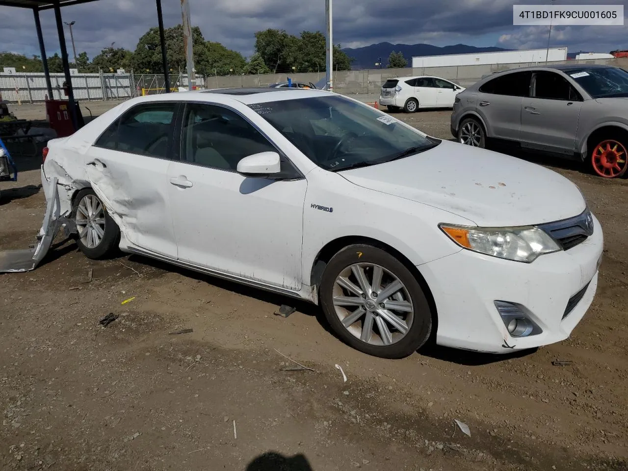 2012 Toyota Camry Hybrid VIN: 4T1BD1FK9CU001605 Lot: 72555914