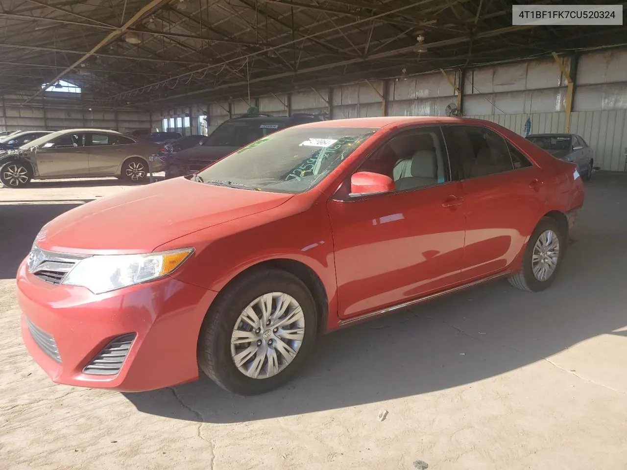 2012 Toyota Camry Base VIN: 4T1BF1FK7CU520324 Lot: 72590964