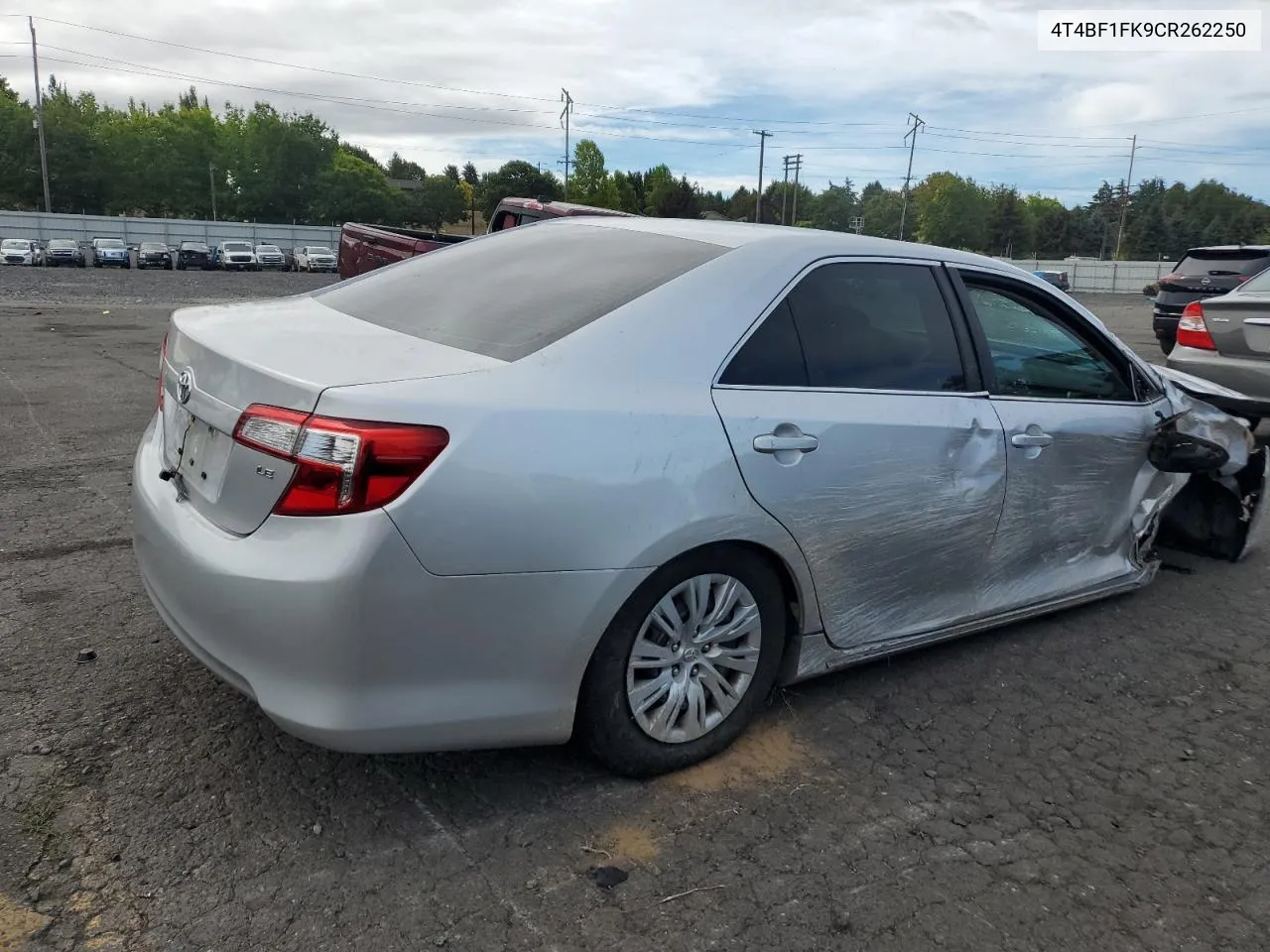 2012 Toyota Camry Base VIN: 4T4BF1FK9CR262250 Lot: 72625634