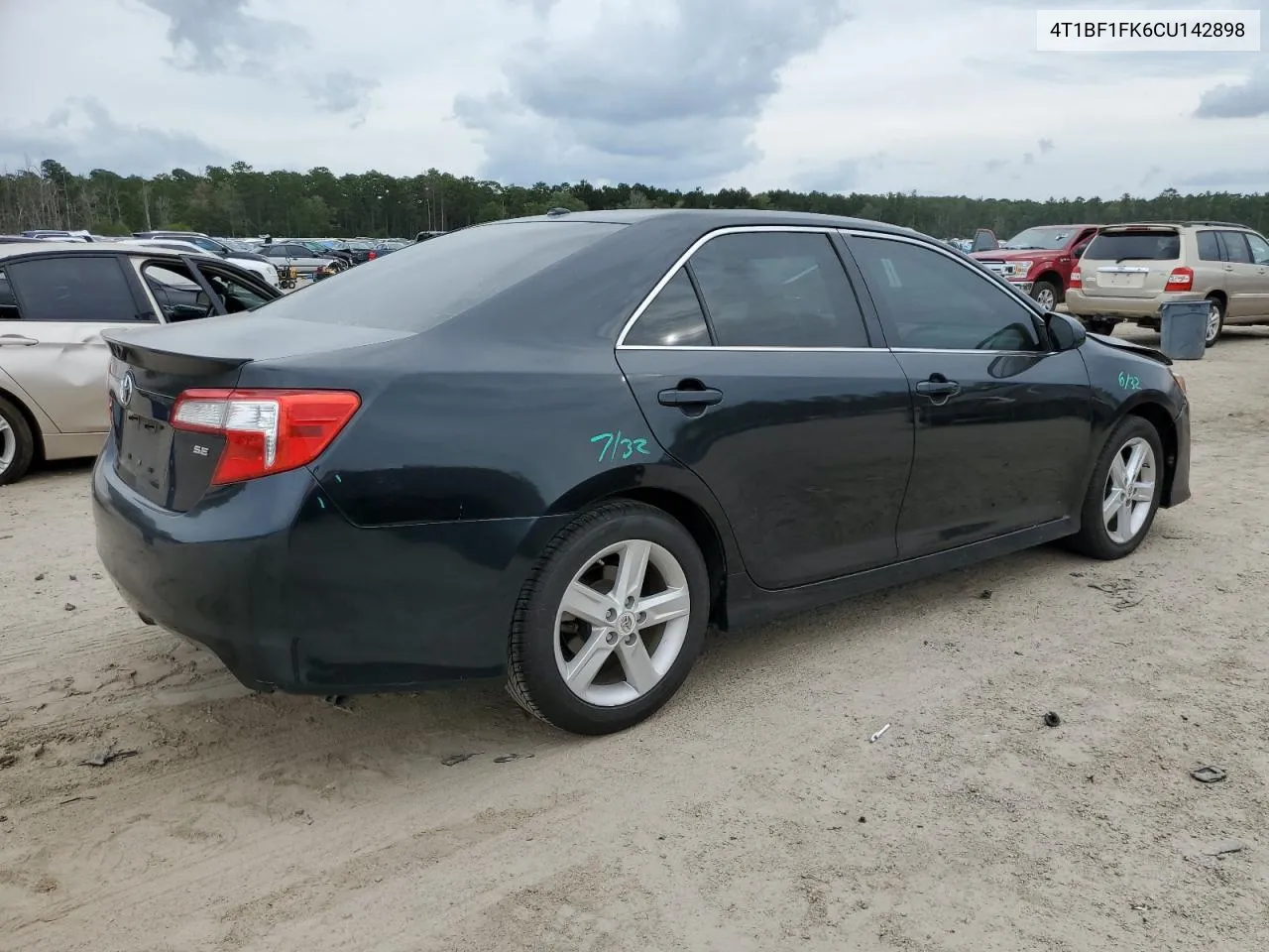 2012 Toyota Camry Base VIN: 4T1BF1FK6CU142898 Lot: 72629264