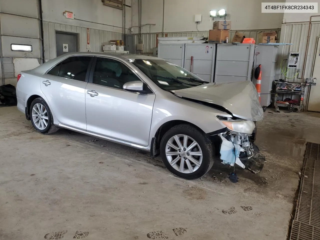 2012 Toyota Camry Base VIN: 4T4BF1FK8CR234343 Lot: 72653534