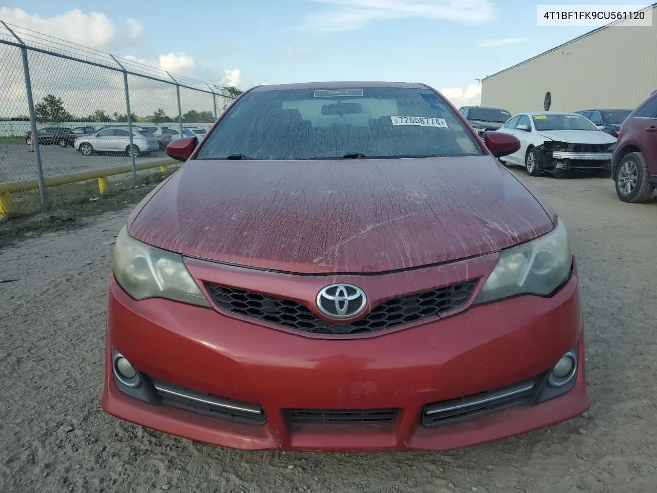 4T1BF1FK9CU561120 2012 Toyota Camry Base