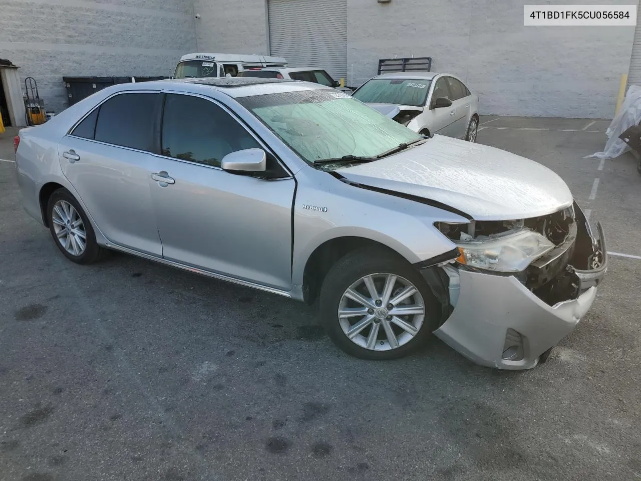 2012 Toyota Camry Hybrid VIN: 4T1BD1FK5CU056584 Lot: 72770184