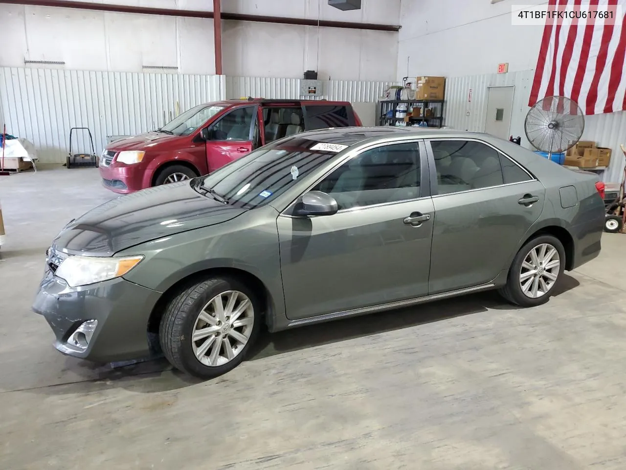 2012 Toyota Camry Base VIN: 4T1BF1FK1CU617681 Lot: 72789454