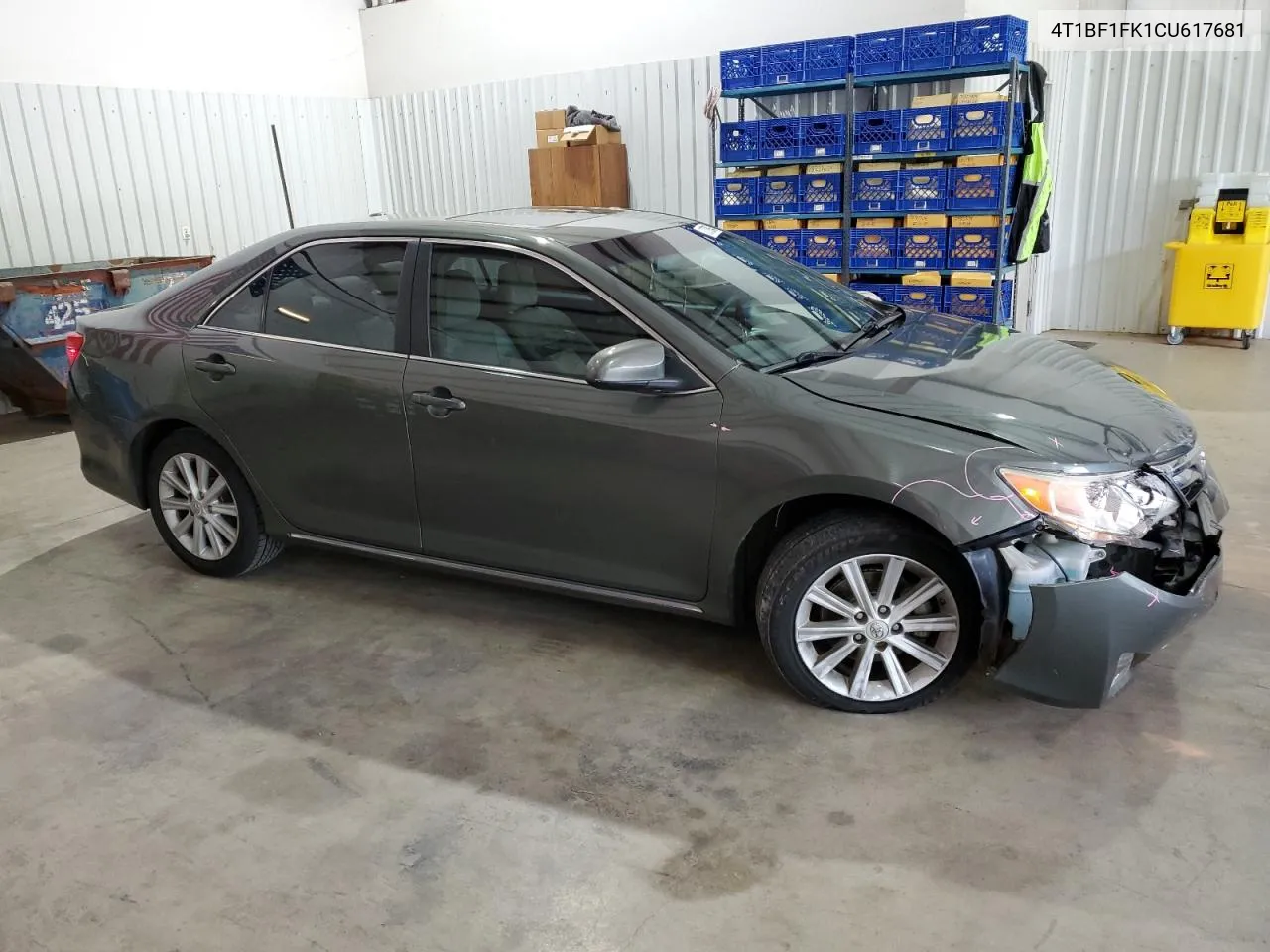 2012 Toyota Camry Base VIN: 4T1BF1FK1CU617681 Lot: 72789454