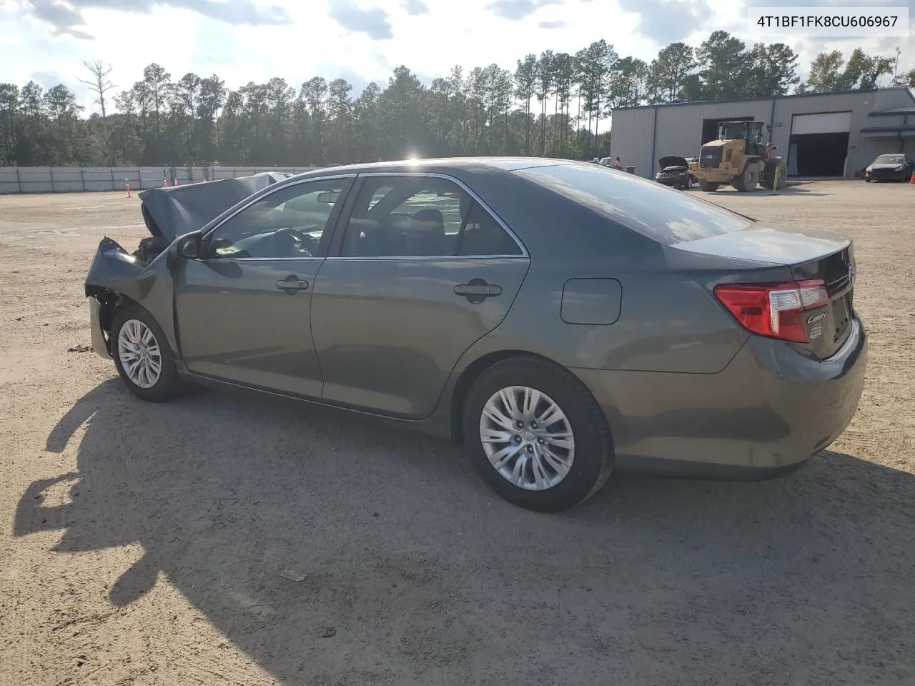 2012 Toyota Camry Base VIN: 4T1BF1FK8CU606967 Lot: 72844914