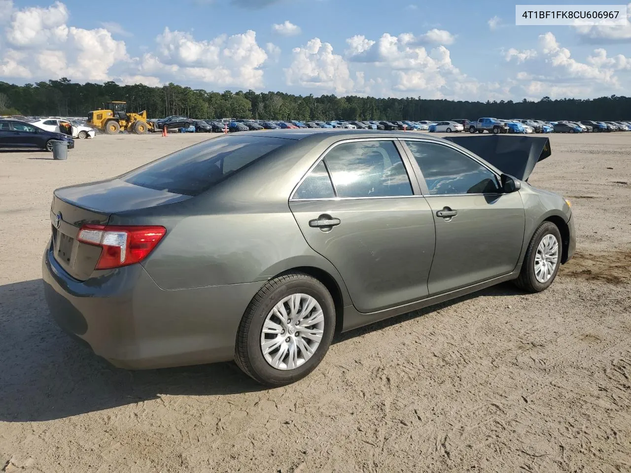 2012 Toyota Camry Base VIN: 4T1BF1FK8CU606967 Lot: 72844914