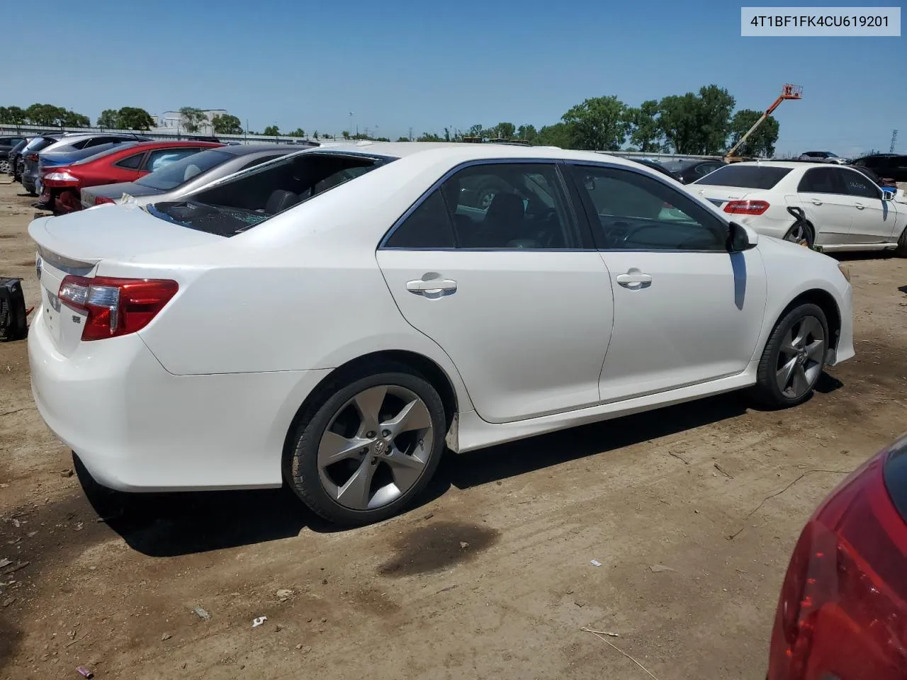 2012 Toyota Camry Base VIN: 4T1BF1FK4CU619201 Lot: 72895474