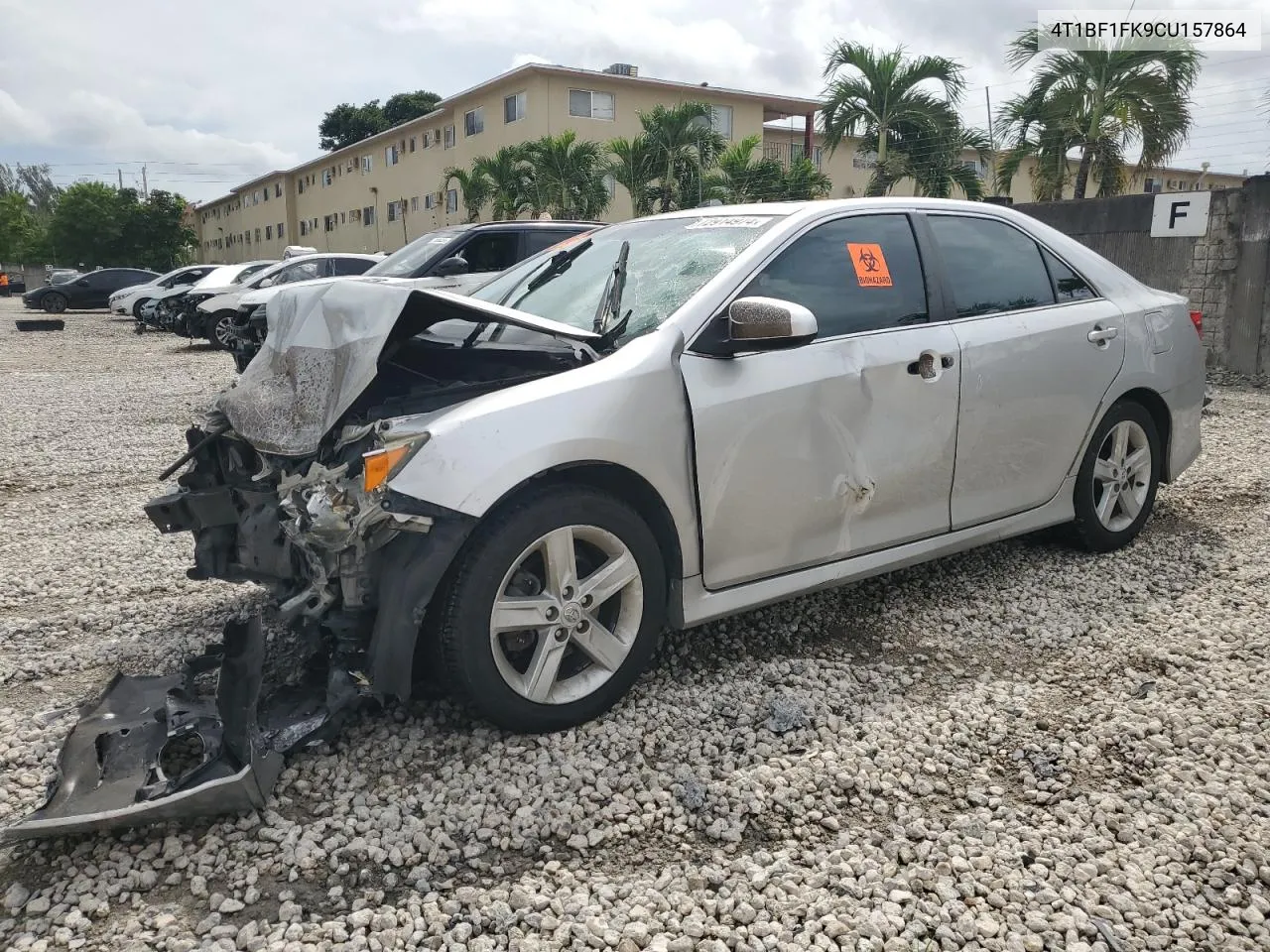 2012 Toyota Camry Base VIN: 4T1BF1FK9CU157864 Lot: 72914974