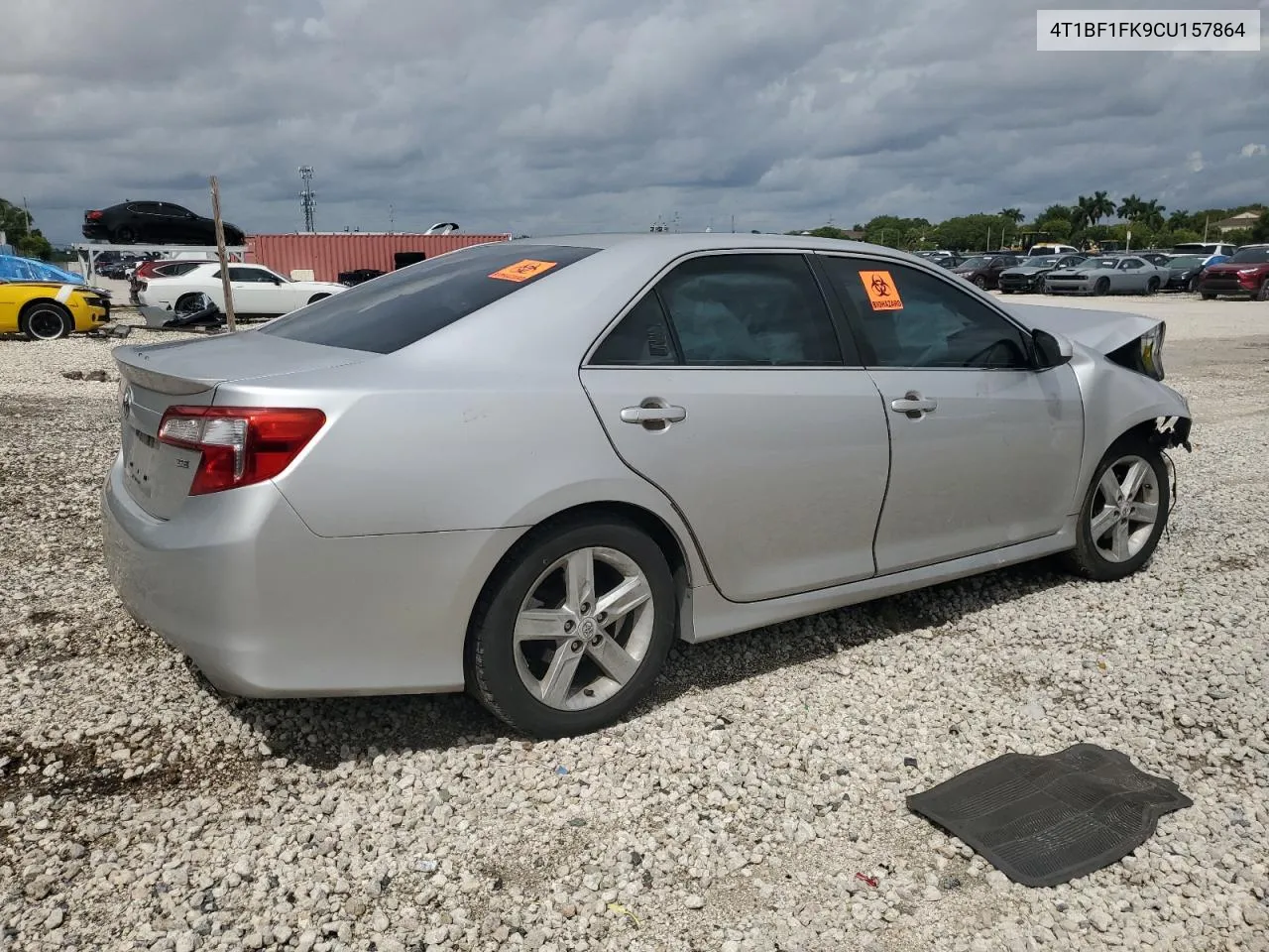 2012 Toyota Camry Base VIN: 4T1BF1FK9CU157864 Lot: 72914974