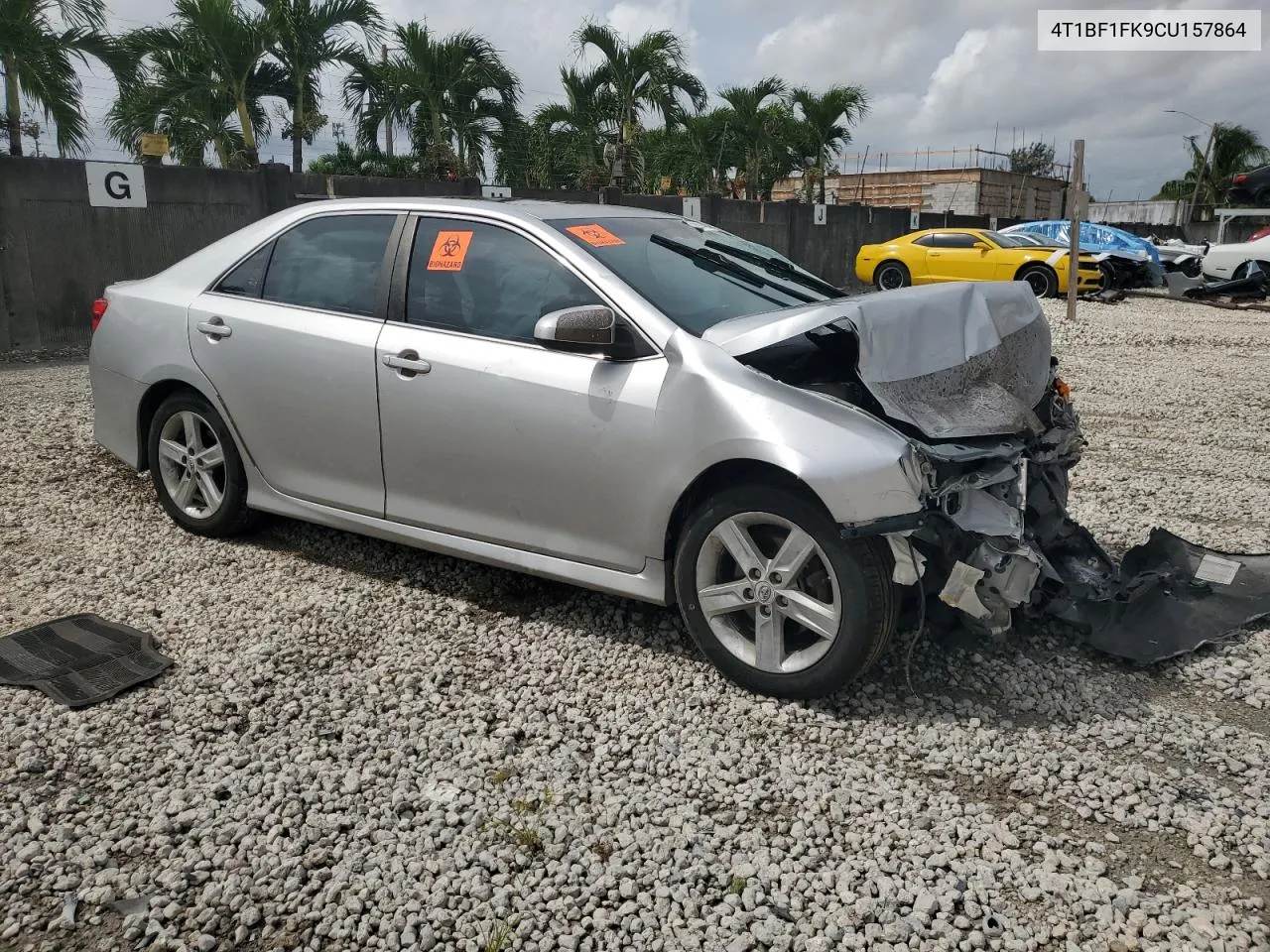 2012 Toyota Camry Base VIN: 4T1BF1FK9CU157864 Lot: 72914974