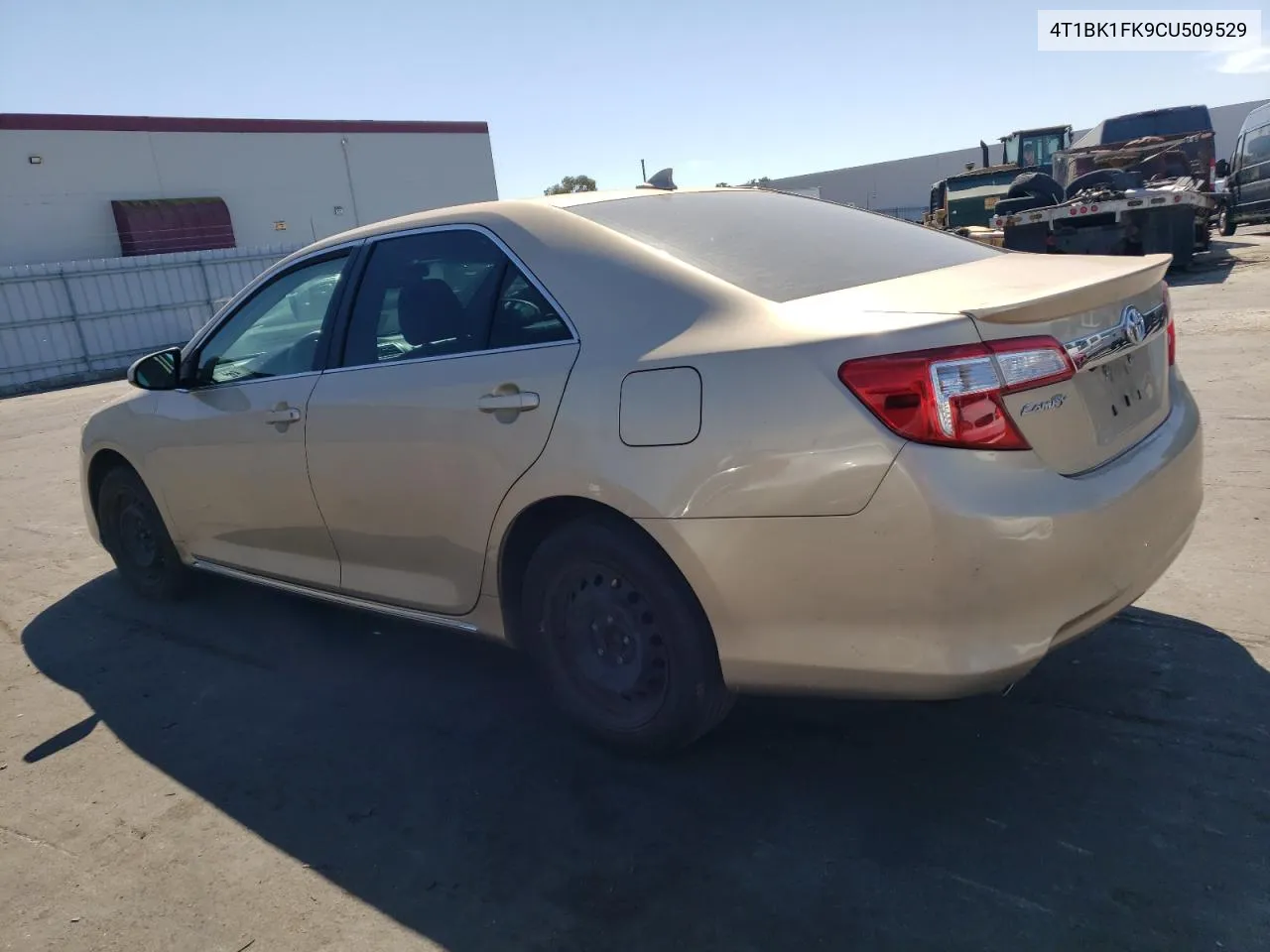 2012 Toyota Camry Se VIN: 4T1BK1FK9CU509529 Lot: 72915454