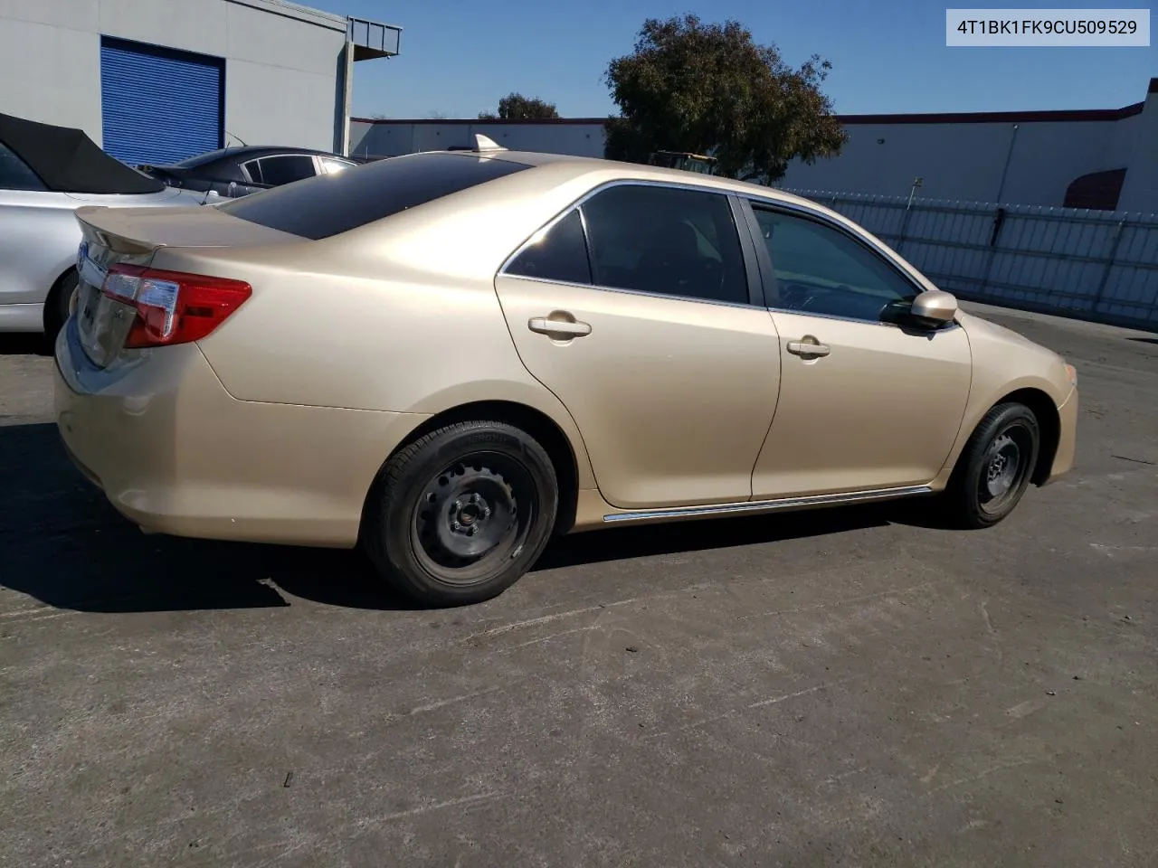 2012 Toyota Camry Se VIN: 4T1BK1FK9CU509529 Lot: 72915454