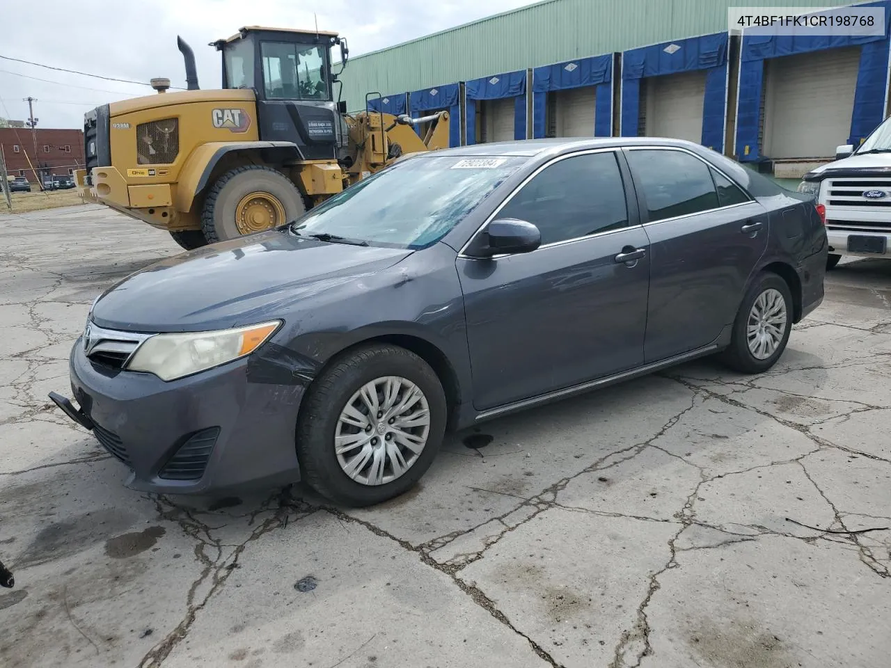 2012 Toyota Camry Base VIN: 4T4BF1FK1CR198768 Lot: 72922384